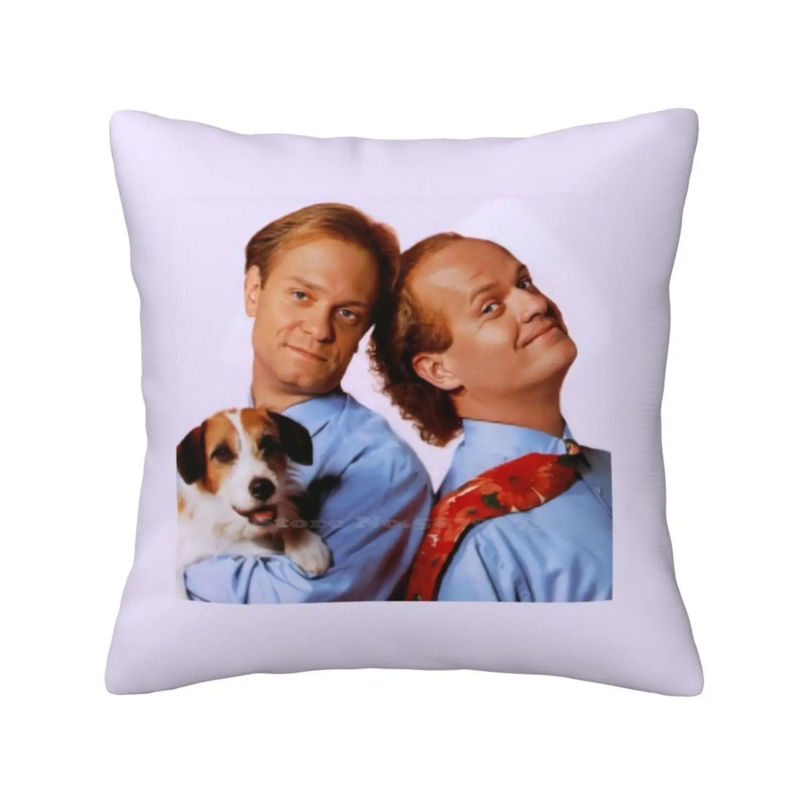 The Crane Brothers Home Sofa Car Waist Throw Pillowcase Frasier Crane Sitcom Cheers Tv Show Comedy Kelsey Grammer David Hyde