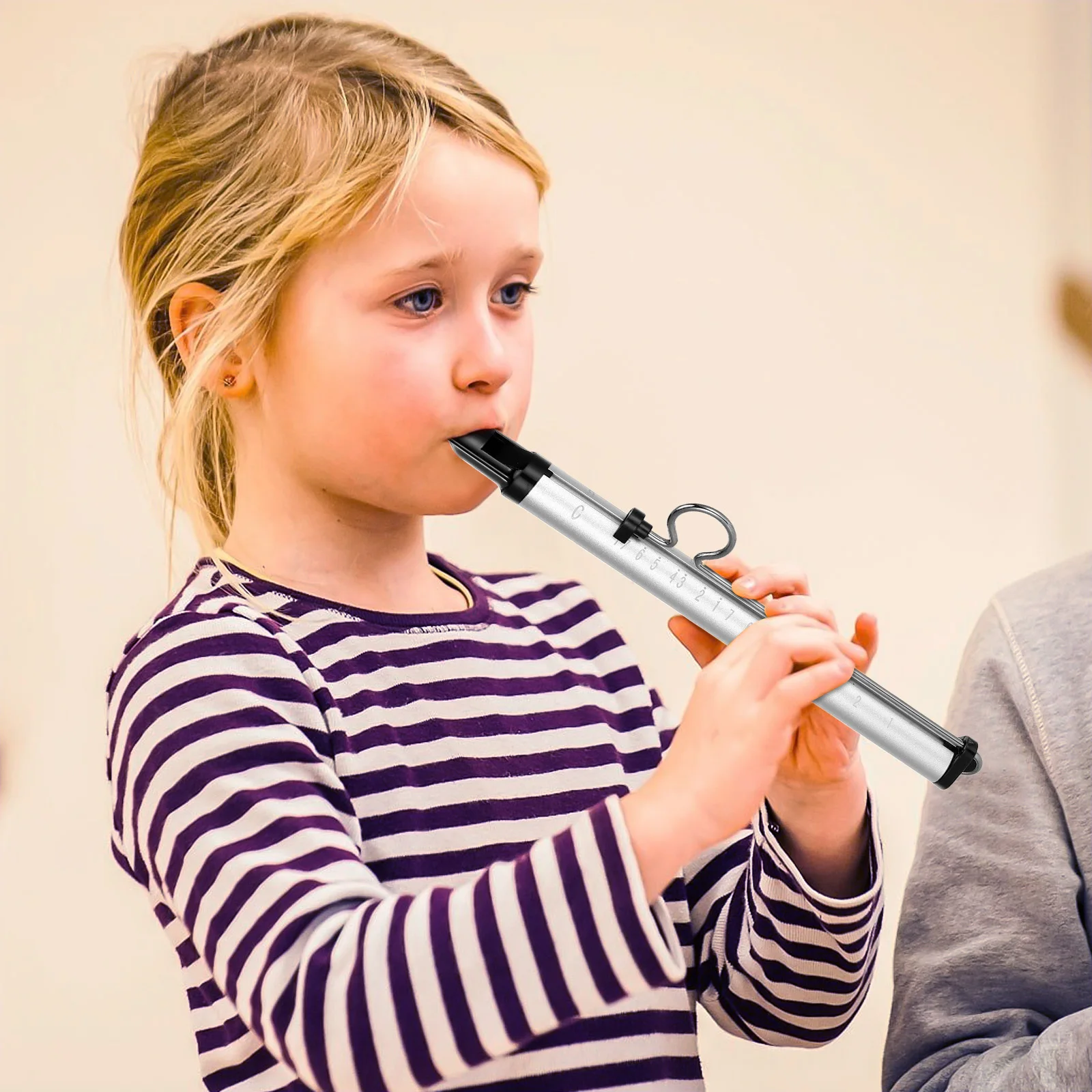 

Sliding Flute Whistle Instrument For Kids Adults Funny Musical Slide Whistle Metal Alloy Abs Durable Easy Learning Attractive