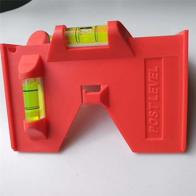 Y42A-4 szt. Poziomica do rur, słupków i poziomowania, składana poziomica z 3 szklankami, regulowana poziomica do rur z elastyczną pętlą