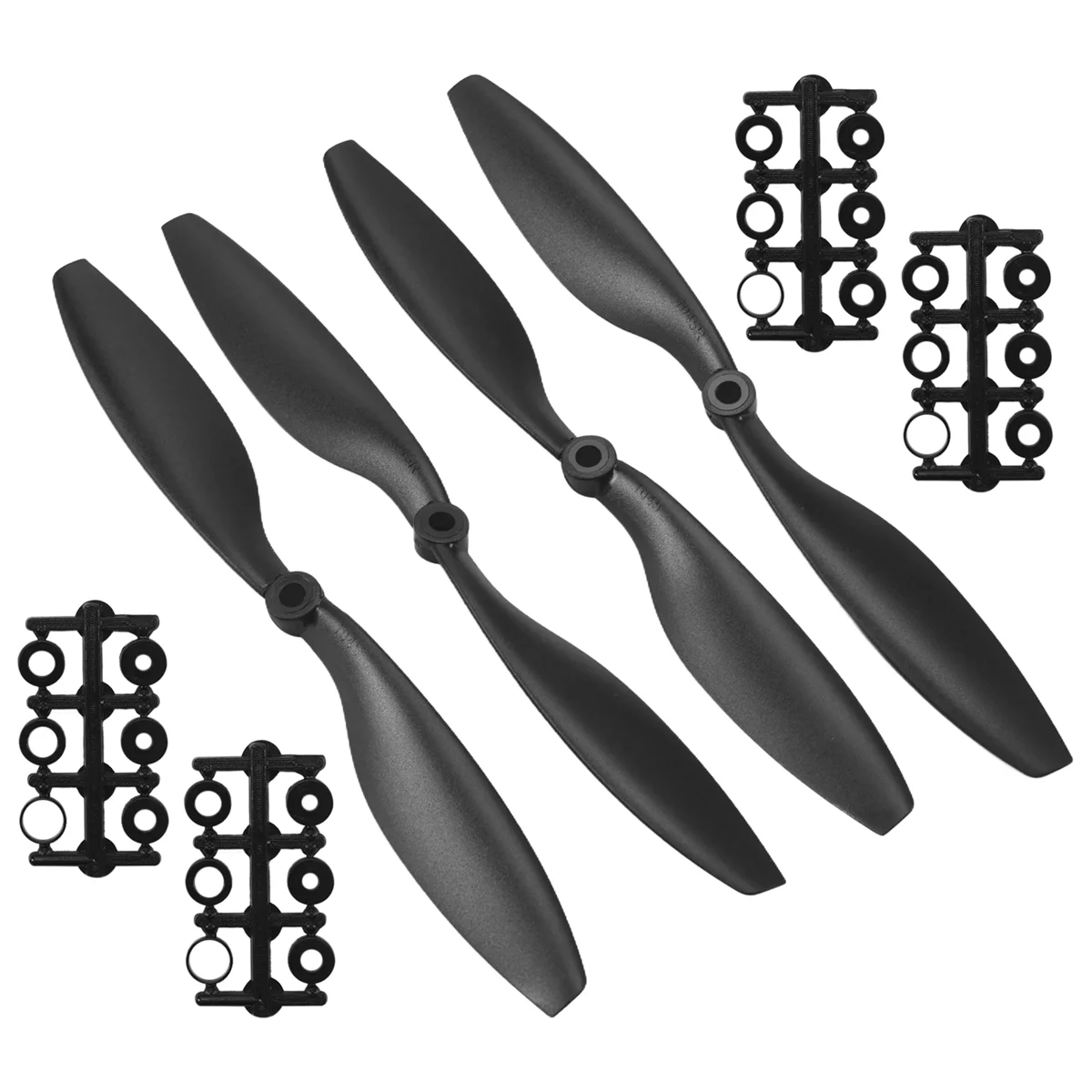 4x 1045 10 inch Dia 4.5 inch Pitch CW/CCW Rotating Propeller blades RC Quadcopter Prop