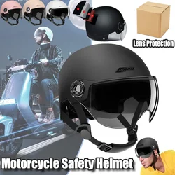 Kask ochronny motocyklowy z certyfikatem 3C Lekki męski i damski kask rowerowy dla dorosłych z goglami