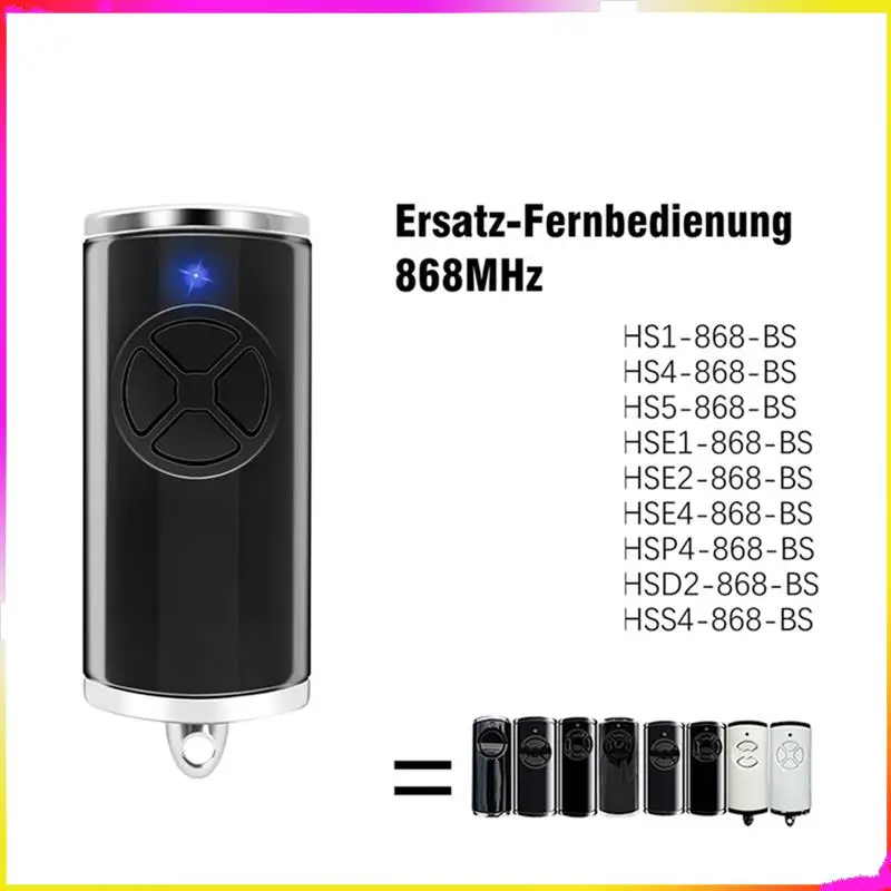 

M04K 10PCS 868Mhz Garage Door Opener For Hormann Handheld Transmitter HSE-4-868-BS