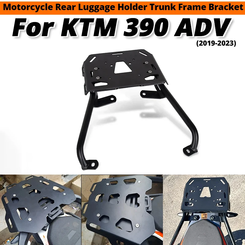 

For KTM 390 ADV 2019-2023 Motorcycle Rear Luggage Holder Trunk Frame Bracket slip on KTM 390-ADV 2019 200 2021 2022 2023