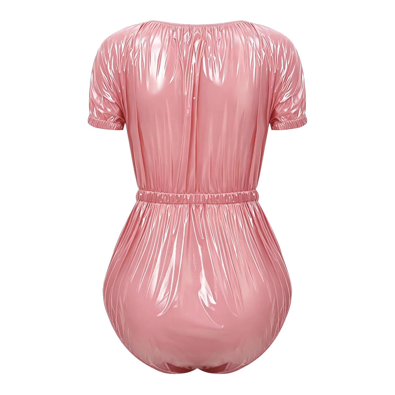 Women Men Washable Diaper Cover Sleeveless Waterproof Bodysuit Swimwear Clubwear Elderly Alzheimer Bedridden Adaptive Clothing