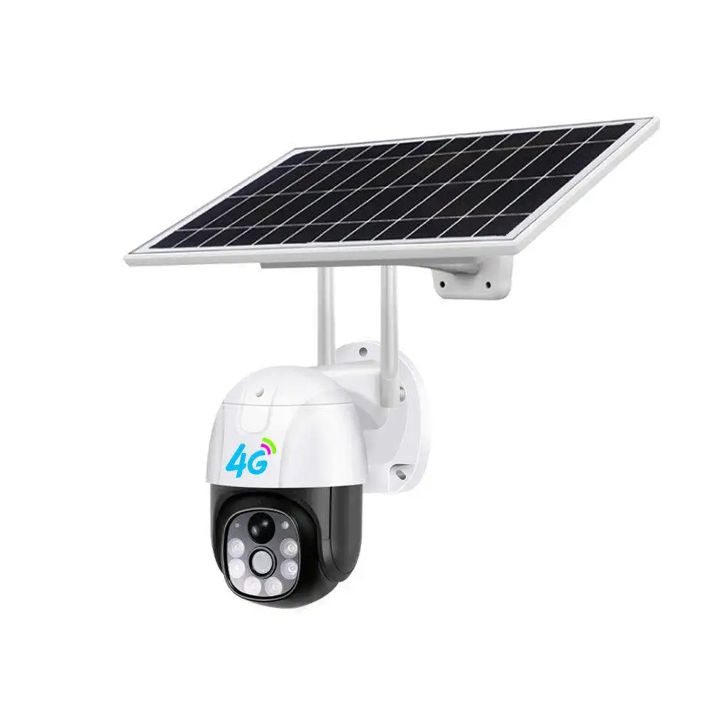 YYHC-Solar Camera 360 Degree Rotate 3MP V380 4g Outdoor Waterproof Motion Detection Battery Audio Solar Camera Wifi