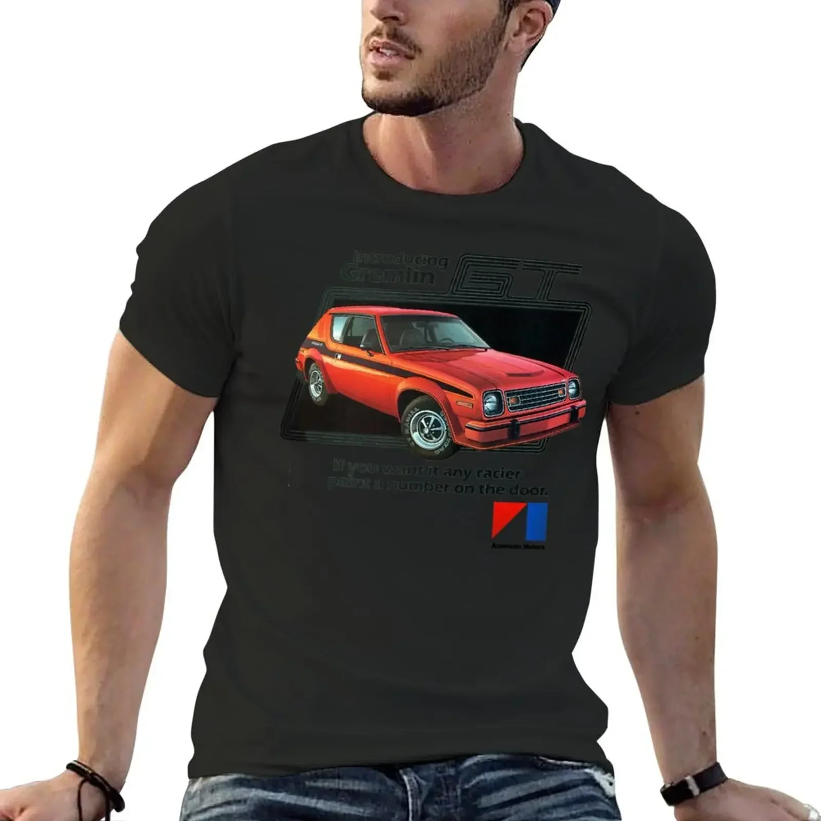 

AMC GREMLIN GT T-Shirt anime tshirt cheap stuff oversized t shirt men