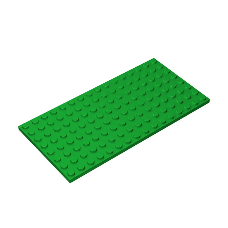Lot 92438 Plate 8 x 16 Baseplate BuildingsĀ Blocks Toy For Children Compatible Educational Creative Size Gift DIY MOC