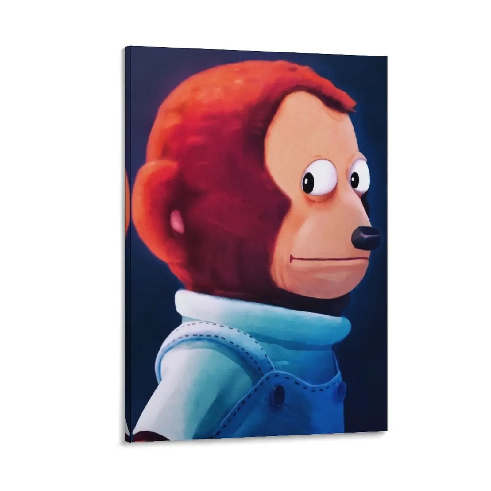 

Monkey Puppet Meme 1 Canvas Painting house decorations home decoration accessories wall frame for living room