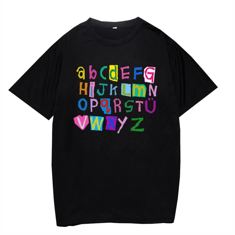 Cool Iron Wire Sharp Y2k Heart T-Shirt Women T-Shirt Fashion Printed Tops Oversize Casual Tshirt Men Tee Streetwear Kpop Summer