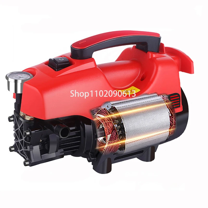 High Pressure Car Washer Household Car Washer Portable Washing Machine Electric High Pressure Rinse Car Wash Tool Cleaning Tools