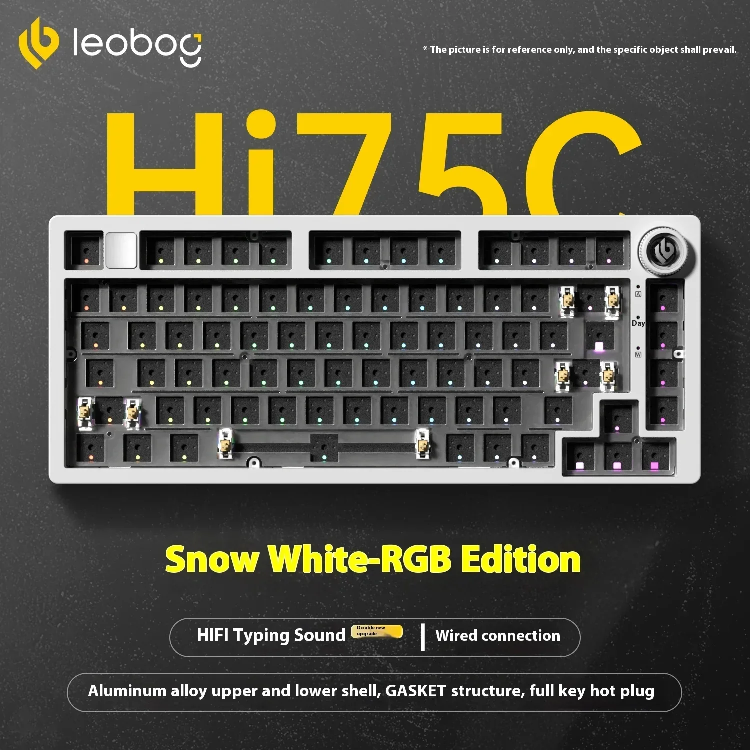 LEOBOG Hi75C メカニカルキーボード 3モード/有線キット ホット