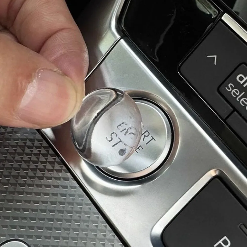 For VW  Golf6/7/7.5 MK6 MK7/MK7.5  Jetta A7 Tiguan MK2 5N Polo MK6 Car One-click Start Protective Film Button Stickers