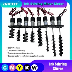 Ink Tank Stirring Stirrer for White Ink Mixing Motor 24V for DTF DTG UV Sub Tank Mixer 250ml/260ml/500ml/1L/1.2L/1.5L