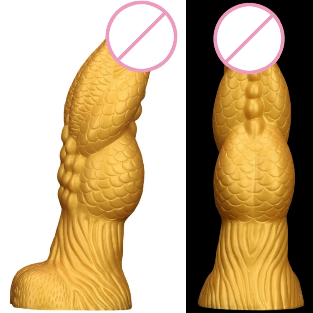 Huge Dragon Scale Monster Dildo with Suction Cup Large Dildo Anal Plug Alien Cock Anal Dilator Male Masturbator Anal Sex Toys 18