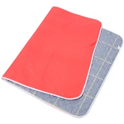Colchón lavable para adultos, pañales de tela para orina, almohadillas de cama desechables para ancianos