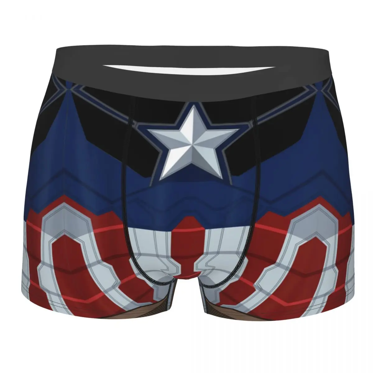 

Custom Captain America Boxers Shorts Mens Briefs Underwear Novelty Underpants