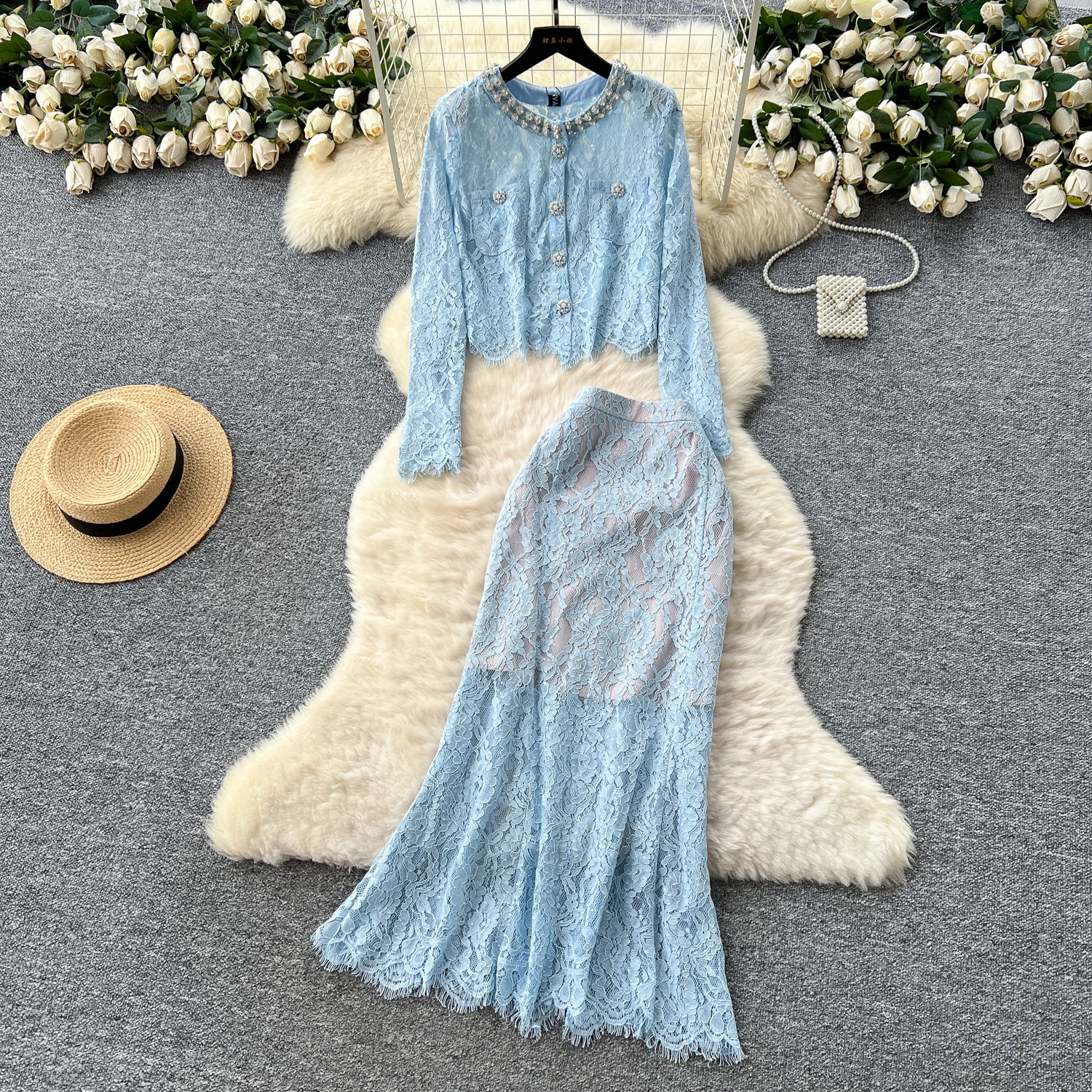 

Сексуальное шикарное платье трапециевидной формы с круглым вырезом и длинными рукавами, винтажная женская уличная женская одежда