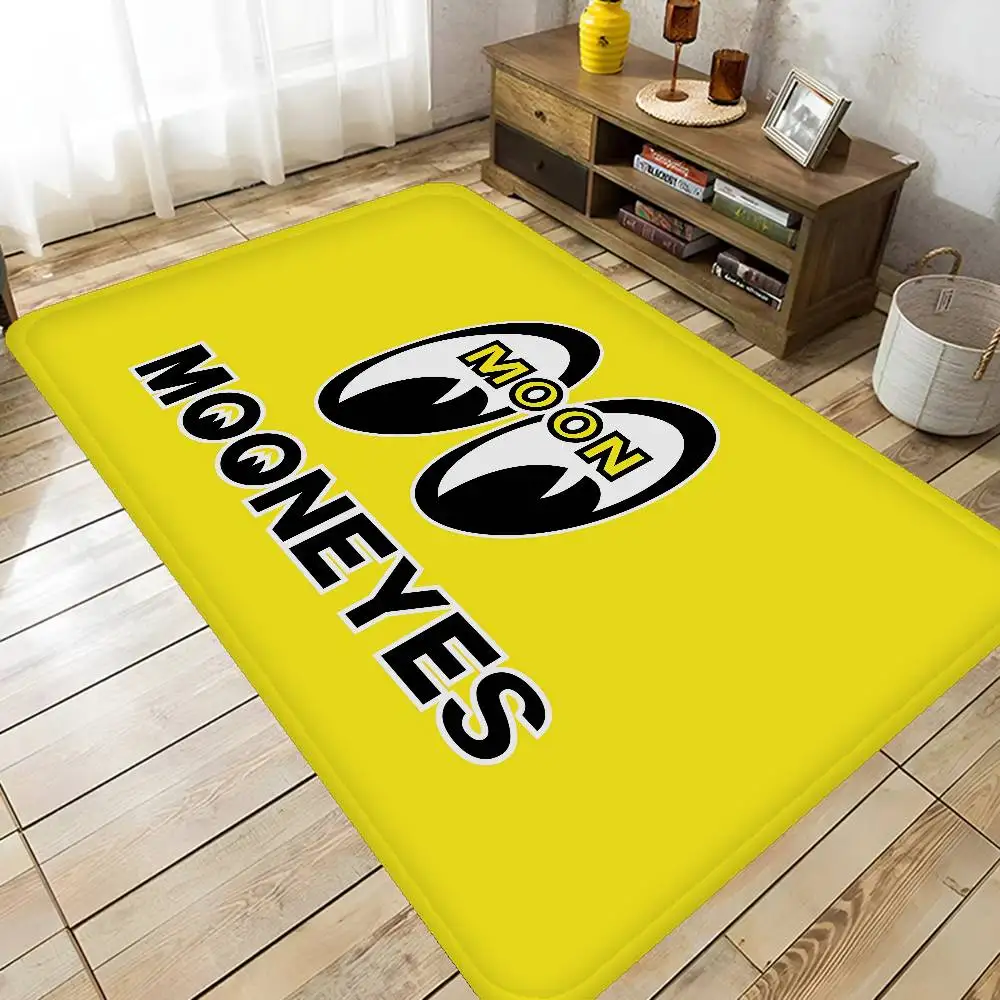 Mooneyes Room Mats Cheaper Anti-slip Modern Living Room Balcony Printed Welcome Rug