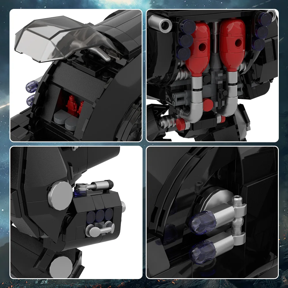 MOC Goliath Mech Model Bouwstenen StarCraft Game Gravity Armor Robot Combat Activity Mecha Bricks Speelgoedcadeau