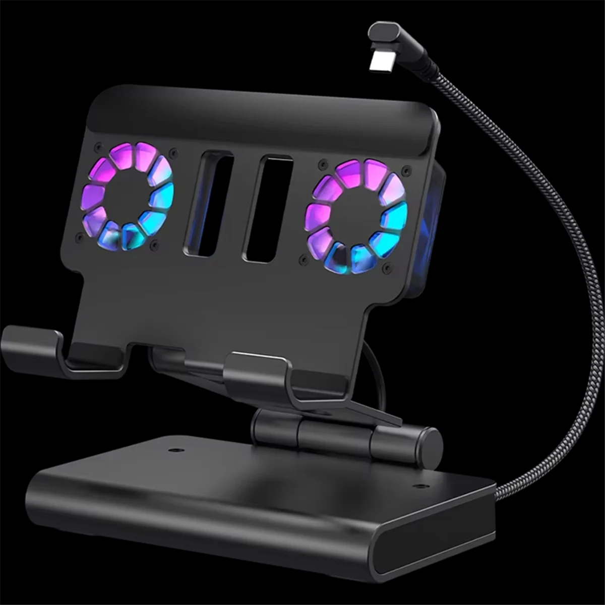 

New 3C-Docking Station for Switch 2,Dual Cooling Fan, 4K@60Hz , 1000 Mbps Ethernet,100W Fast Charging Docking for Switch 2