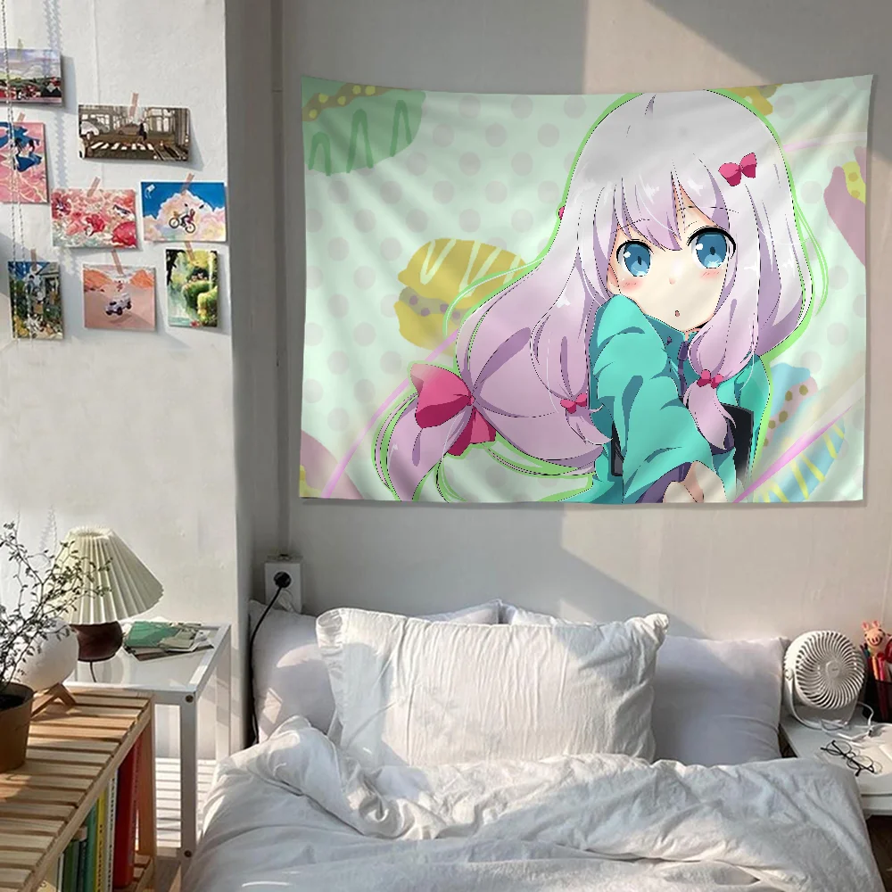 Anime Izumi Sagiri Chart Tapestry for Living Room Home Dorm Decor Art Home Decor