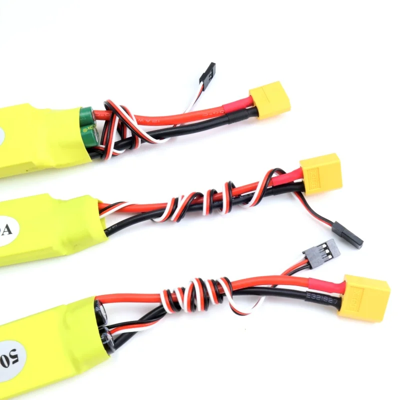 XXD HW50A 60A 80A ESC Brushless Motor Speed Controller RC BEC ESC T-rex F450 Helicopter Boat for FPV F450 Mini Quadcopter Drone