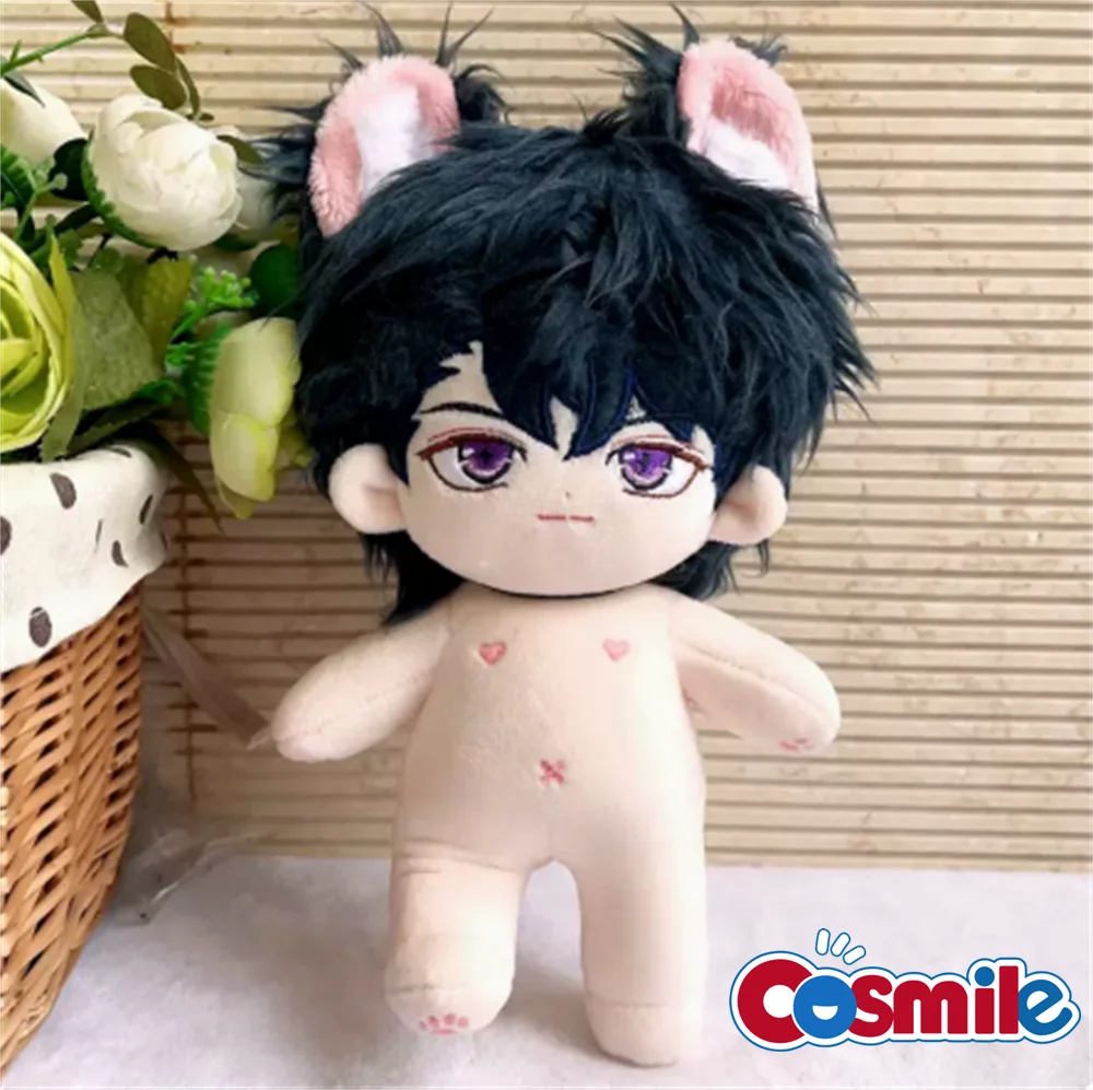 

Cosmile miHoYo Tears Of Themis Marius Lu Jinghe Anime Plush 20cm Doll Toy Body Cute Game Cosplay C