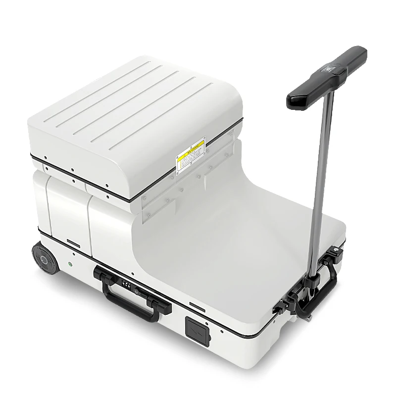 Elektrisches Gepäck Smart Riding Lade koffer 20 Zoll Trolley Case Boarding Case Business Trolley Case kleiner Roller Koffer