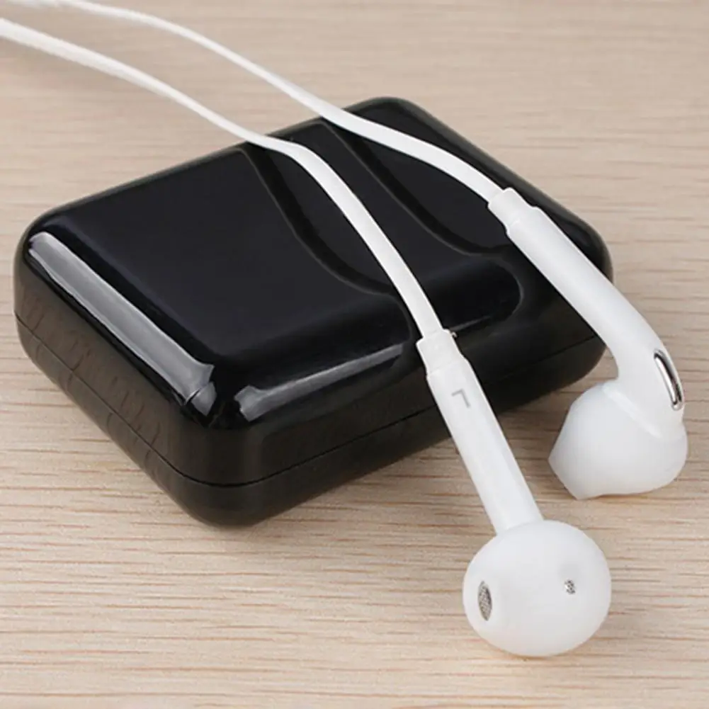 Wired Earphone Support Microphone Stereo Bass In-ear Wired Control Earbud Audio Accessories for Android/Apple Phone