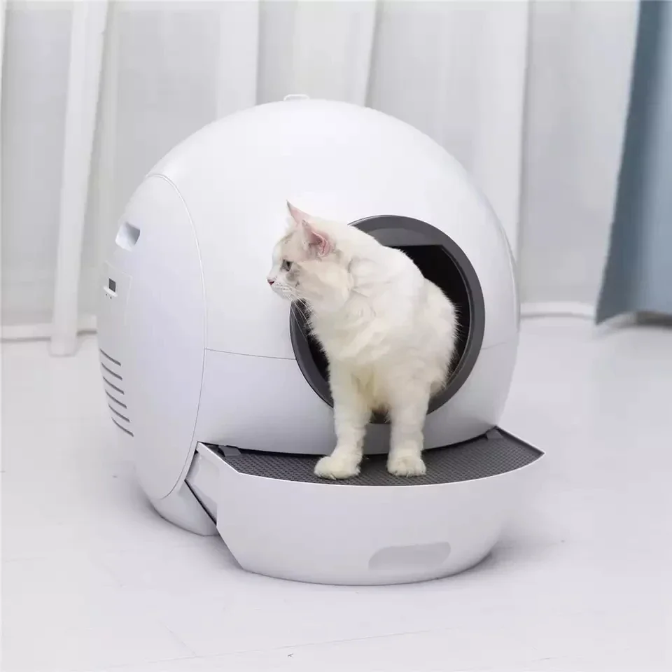 Vollständig geschlossene automatische Katzen toilette UV selbst reinigende Katzenstreu-Toiletten box