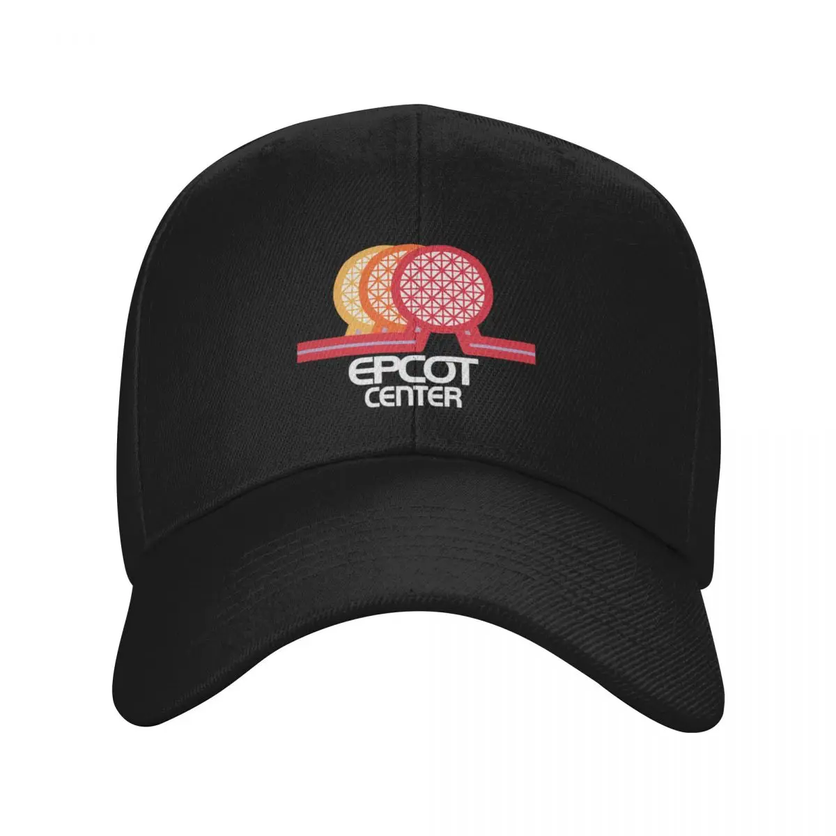 EPCOT Center Spaceship Earth 1982 CLEAR Baseball Cap Cosplay Trucker Cap tea Hat Hats Man Women's