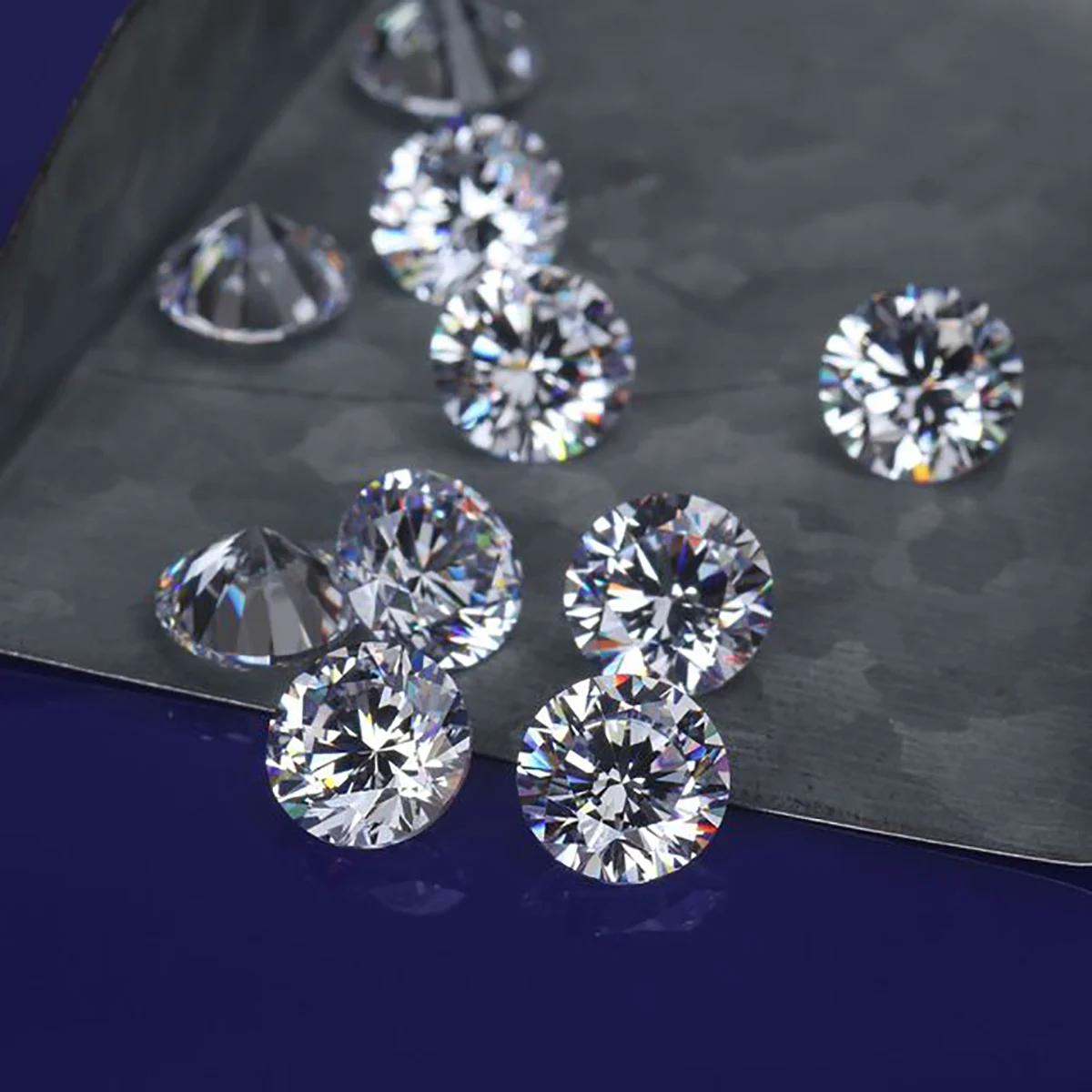 Top Quality Moissanite Loose Gemstones Multishape Real D Color Lab Grown Diamond GRA Certification Moissanite Ring Material
