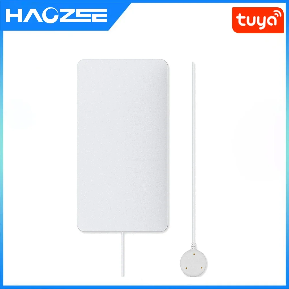 Tuya ZigBee Smart Home sensore d\'acqua rilevatore di perdite allarme perdite d\'acqua di inondazione funziona con Tuya Zigbee Hub zigbe2mqtt