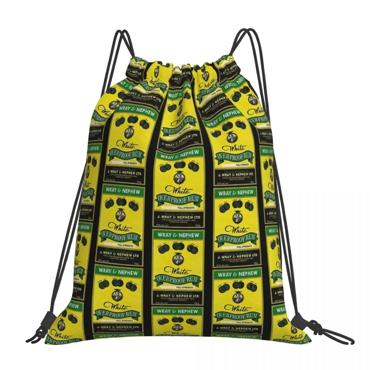 

Wray And Nephew Backpacks Casual Portable Drawstring Bags Drawstring Bundle Pocket Sundries Bag Book Bags For Man Woman School