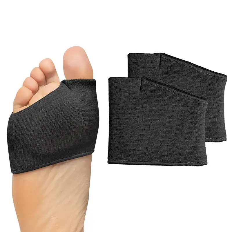 Forefoot Socks Built in Silicone Gel Metatarsal Foot Pads Toe Separator Corrector Sleeve Calluses Blisters Pain Relief Shoe PadS