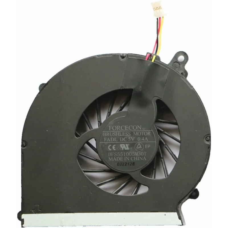 Ventilador de refrigeración de CPU para HP COMPAQ CQ43 CQ57 430 431 435 436 630 635 2000-416DX 2000-428DX 2000-239wm 2000-299wm 2000-369wm series