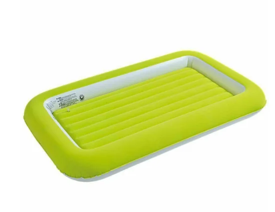 Eco-friendly PVC Inflatable Toddler Air Mattress Children Travel Sleeping Bed