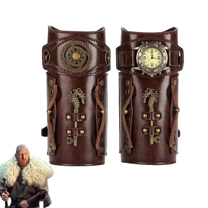 

Medieval Bracers Viking Wrist Guards Vintage Wrist Guards For Cosplay Sturdy Medieval Bracers Costumes & Accessories