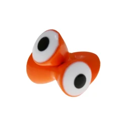 10 Pieces 10 Colors 4 Sizes Tungsten Double Pupil Dumbbell Eyes for Fly Tying
