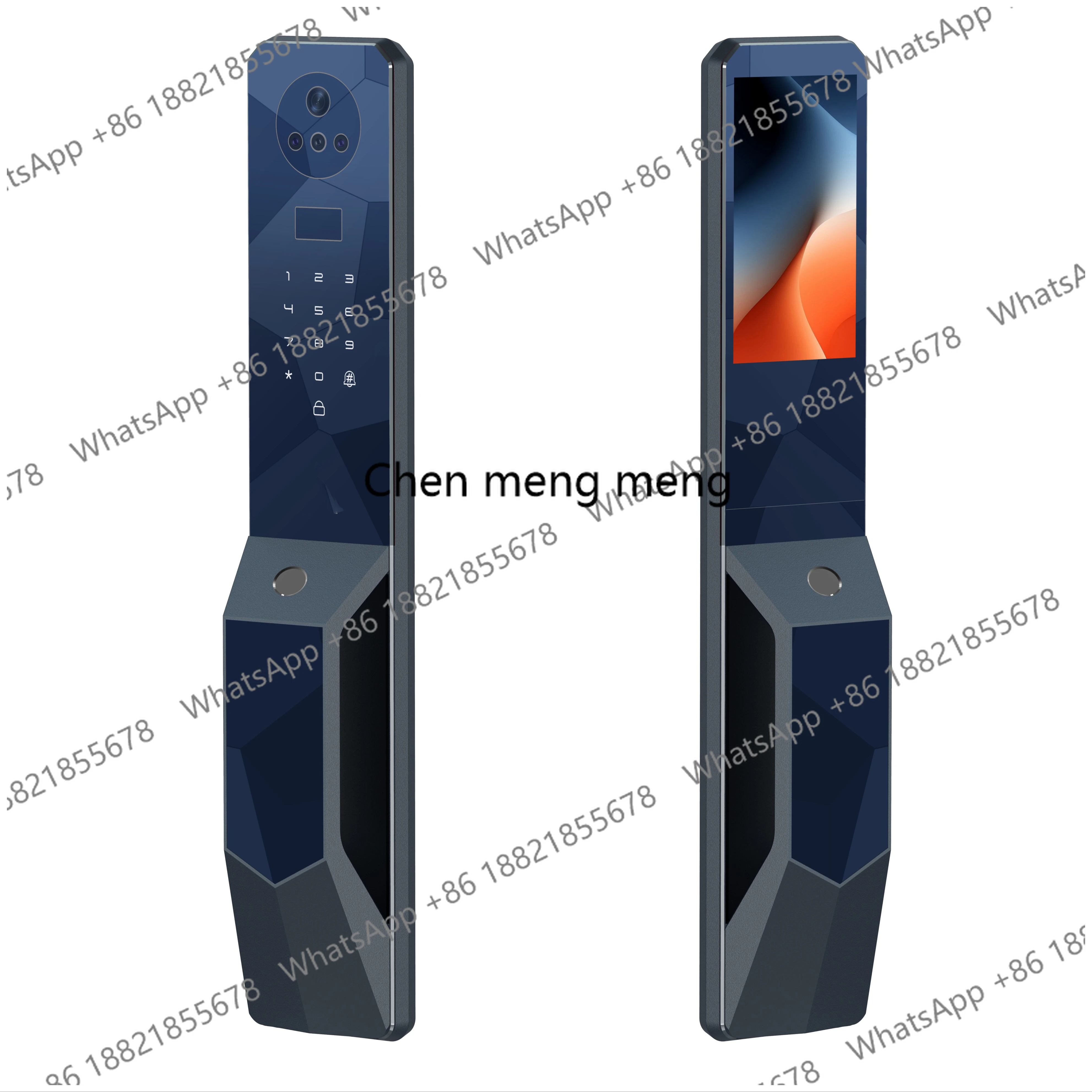 

DALTON DL-24 Applied Trendy and Luxury CNC Craft Wi-Fi Push Pull Smart Lock Face Recognition 3d for Home