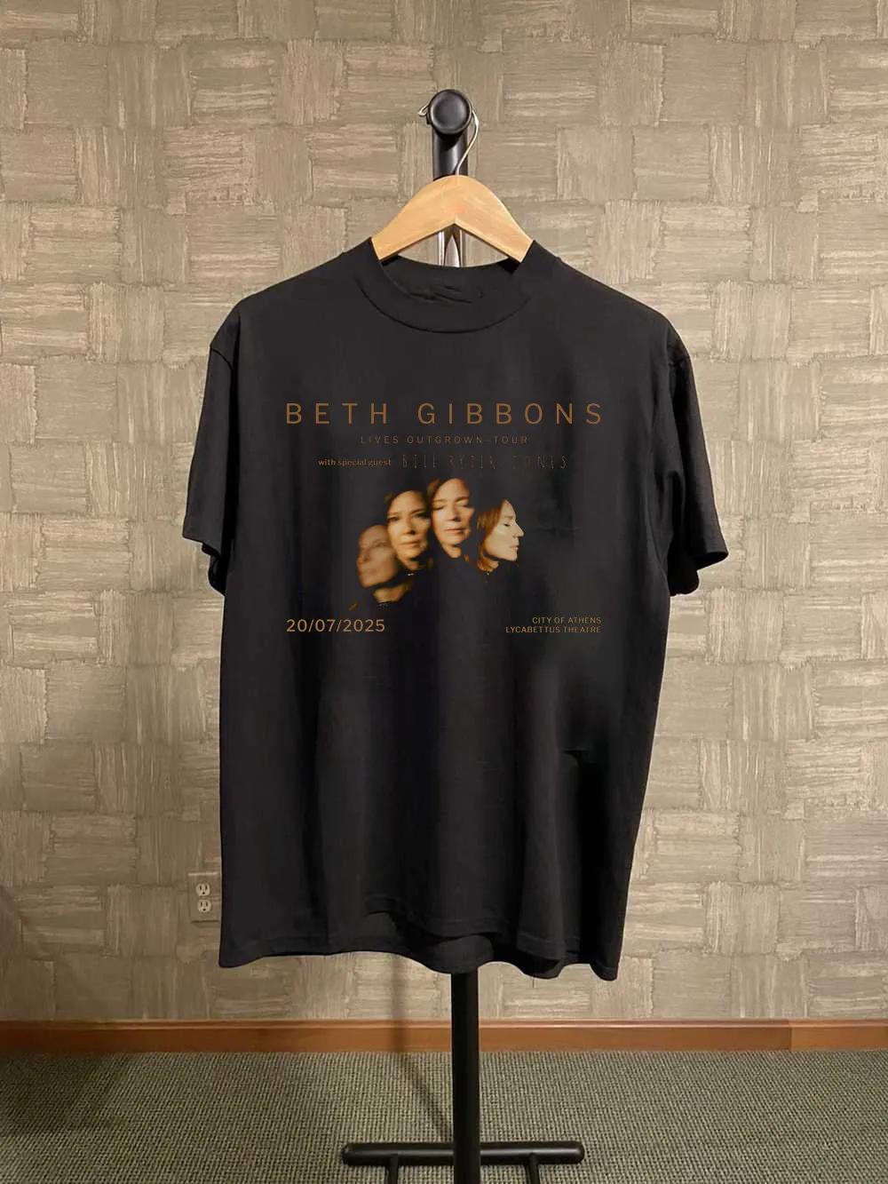 تي شيرت Beth Gibbons PORTISHEAD Tour 2025 هدية للمعجبين S - 5XL MD556