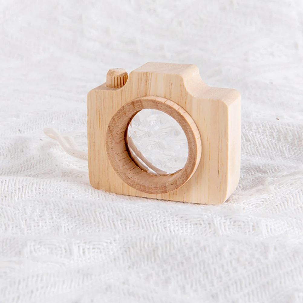 

2 Pcs Children's Kaleidoscope for Adults Toys Party Favors Babies Nordic Wooden Cameras Kalidescopes Decorative Baby Kids
