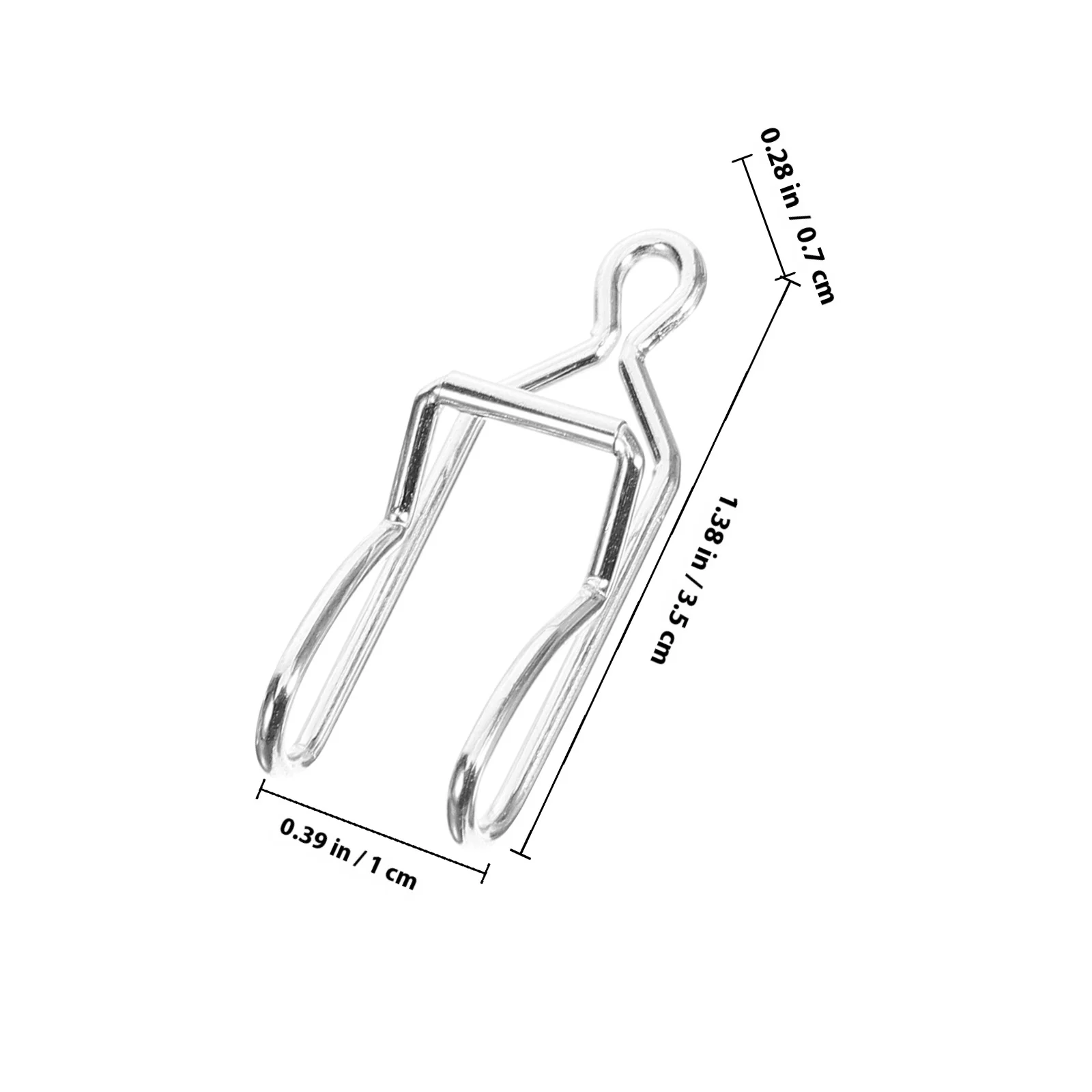 50Pcs Iron Clasps for Pocket Watch Chain DIY Craft Clips Metal Watch Chain Accessories Strong Rust Resistant Design