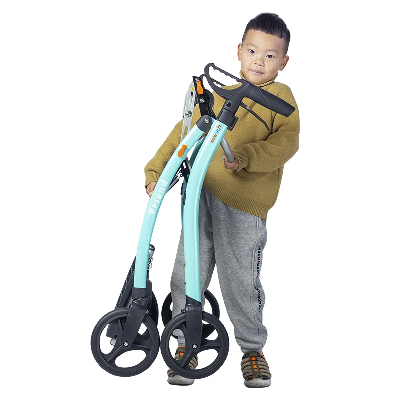 

Heavy-Duty Four-Wheel Upright Walking Wheel for the Elderly