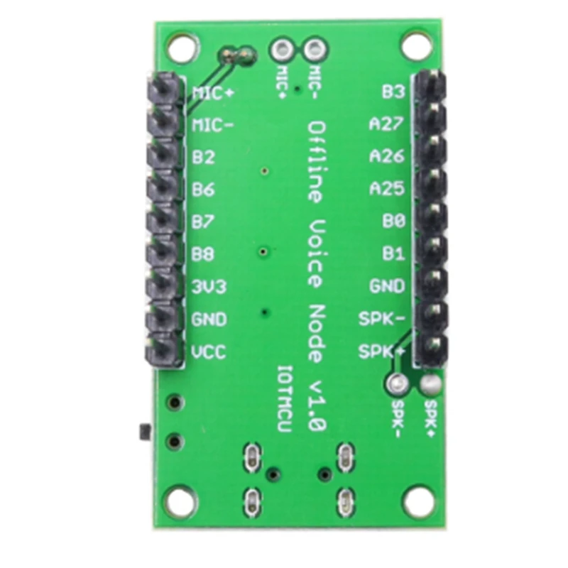 AI Intelligent Voice Recognition Module Offline Voice Control Module Voice Control Development Board Adapter