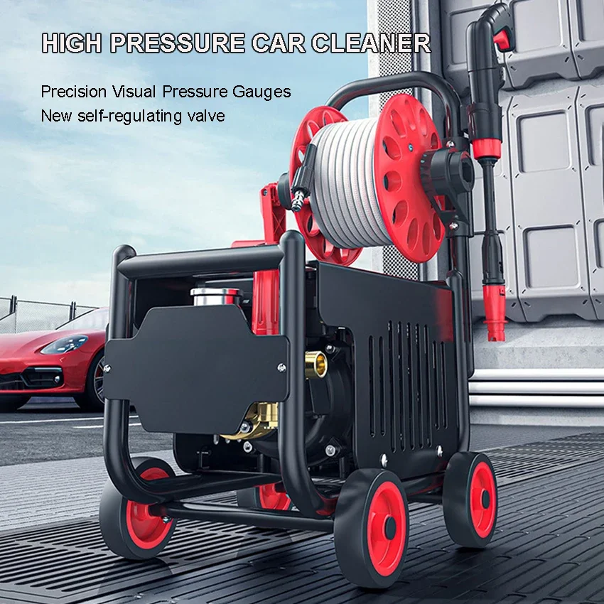 

2000W High Pressure Washing Machine Adjustable Pressure High Pressure Washer Car Wash Tornado Foam Generator Water Gun 220V