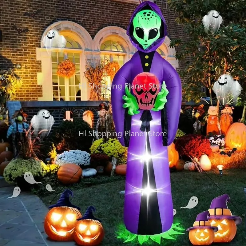 

Advertising Inflat le Model of a Halloween alien - Advertising Equipment - Festival Promotion - Mascot