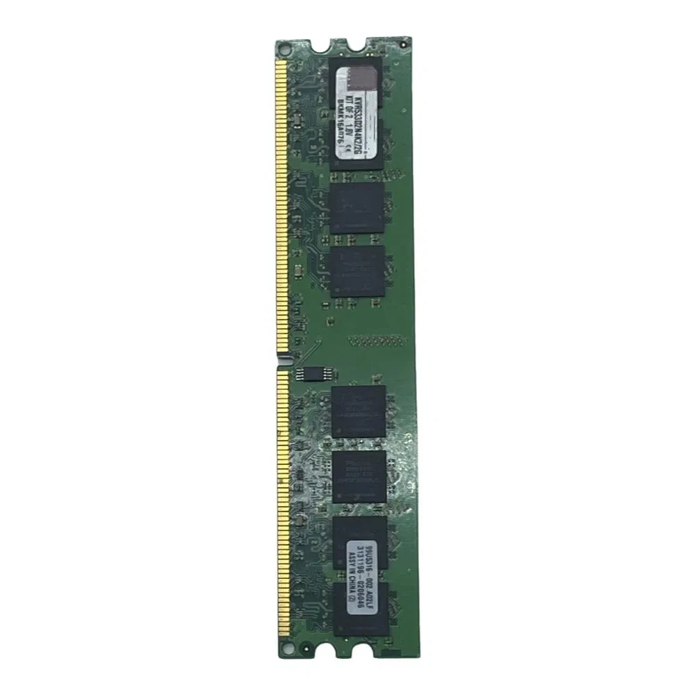 KINGSTON-Memória do computador desktop, apto para 1.8V, 2GB, DDR2, KVR533D2N4K2