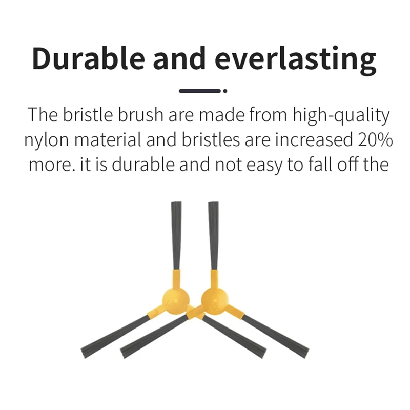 -ESTR 31 قطعة لـ Kabum Smart 500 / 700 جهاز آلي لتنظيف الأتربة استبدال أجزاء قابل للغسل فرشاة جانبية رئيسية فلتر Hepa ممسحة القماش