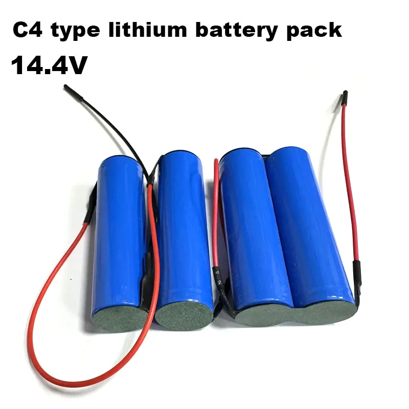 14.4V 18650 C3 C4 C5 Rechargeable Lithium Battery Pack for Electrolux ZB2941 ZB2904X ZB2942 ZB2943 Type for Vacuum Cleaners